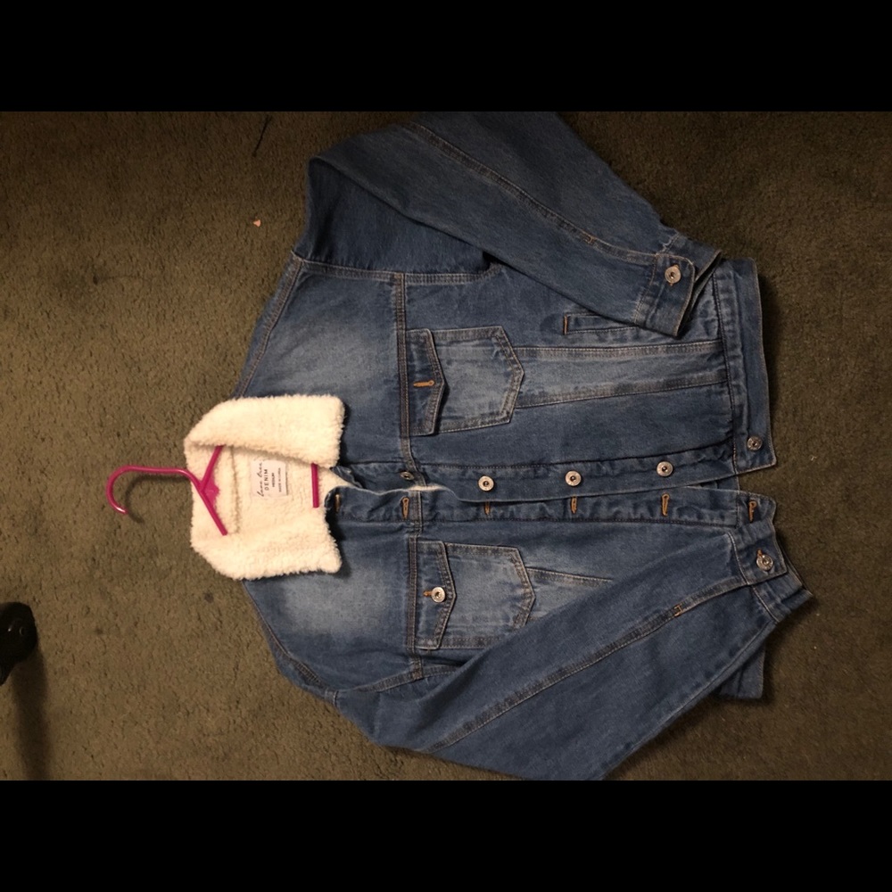 Sherpa lined Jean jacket